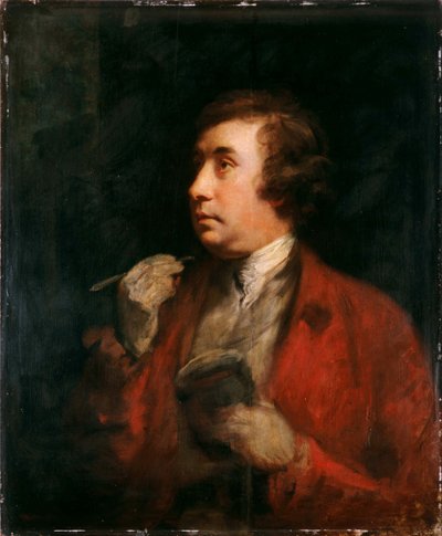 サー・ウィリアム・チェンバースの肖像 1723-1796、1760年頃。 作： Sir Joshua Reynolds