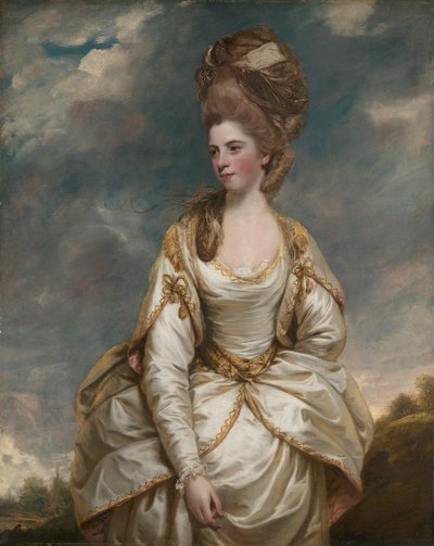サラ・キャンベル 作： Sir Joshua Reynolds RA