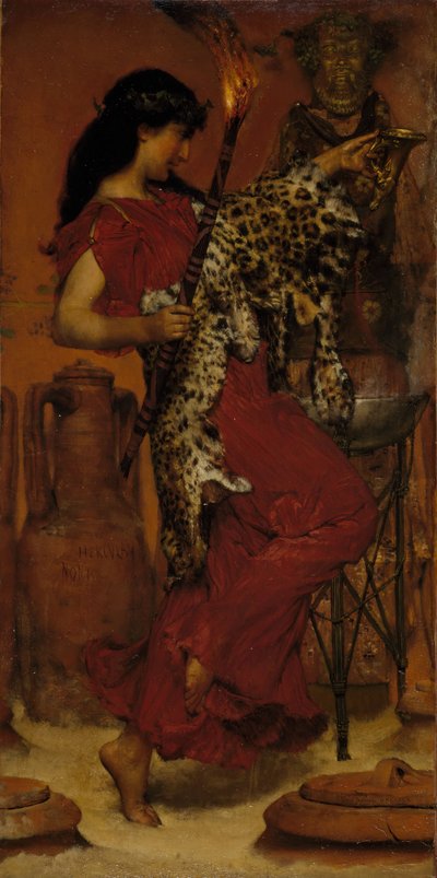1877 年の秋のビンテージ フェスティバル。 作： Sir Lawrence Alma Tadema