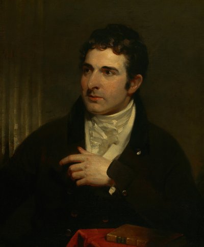 ジョン・フィリップ・ケンブル、1795年頃。 作： Sir Martin Archer Shee
