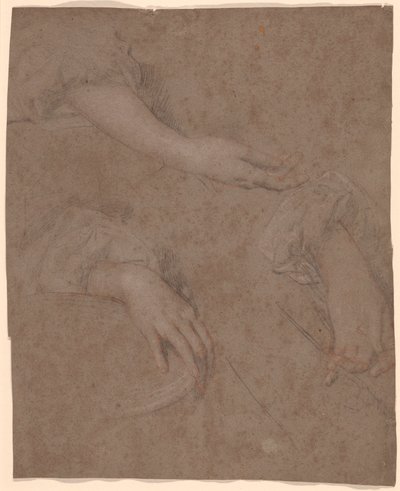 手のデッサン 作： Sir Peter Lely