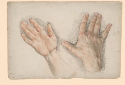 右手の 2 つの研究 作： Sir Thomas Lawrence