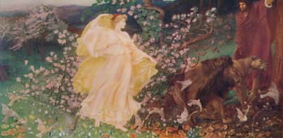 「ヴィーナスとアンチセス」、c1889、c1915 作： Sir William Blake Richmond
