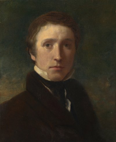 19歳頃の自画像 1819年頃 作： Sir William Boxall