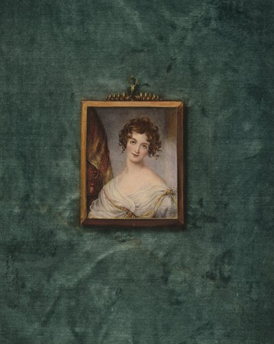 見知らぬ女性の肖像 作： Sir William Charles Ross
