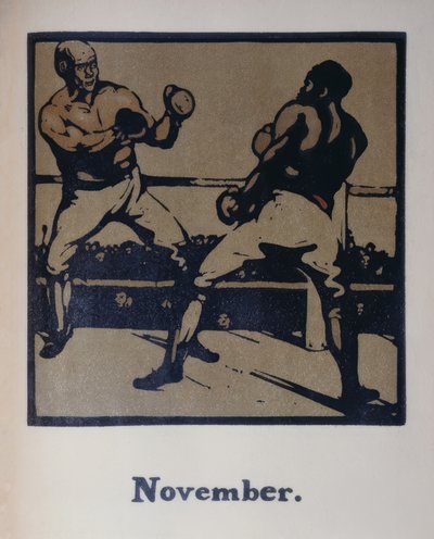 ボクシング 作： Sir William Nicholson