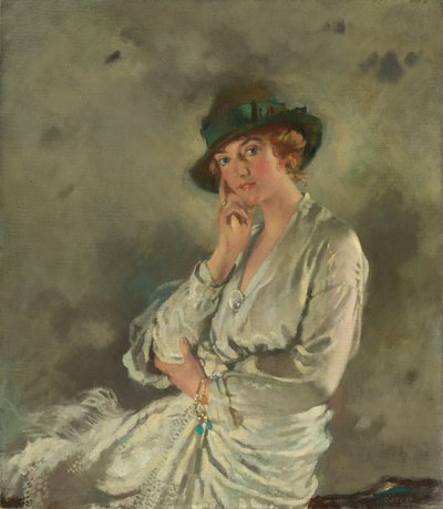 チャールズ・S・カーステアーズ夫人 作： Sir William Orpen