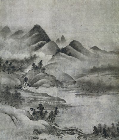風景、1500-1525。 作： Soami