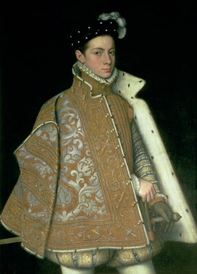 アレッサンドロファルネーゼ（1546-92）、後にオランダ総督（1578-86）、パルマのマーガレット（1522-86）の息子、パルマ公爵（1520-86）オッタビオファルネーゼの息子、1561年頃 作： Sofonisba Anguissola