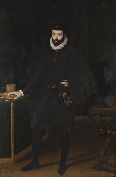 トスカーナ大公Francesco I de Medici 1541-1587の肖像 作： Sofonisba Anguissola
