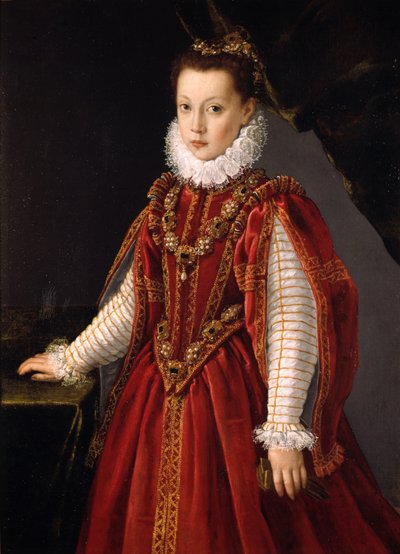 若い女性の肖像画 作： Sofonisba Anguissola