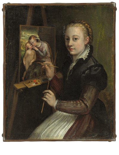 自画像 作： Sofonisba Anguissola
