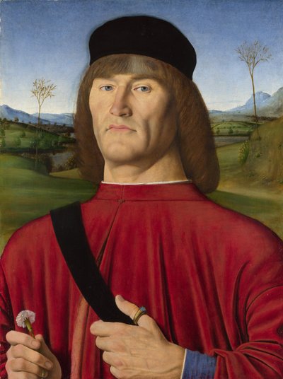 ピンクの男、c。 1495年 作： Solari