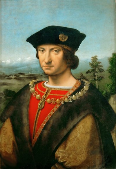 アンボワーズのシャルル 2 世の肖像、1507 年頃。 作： Solari