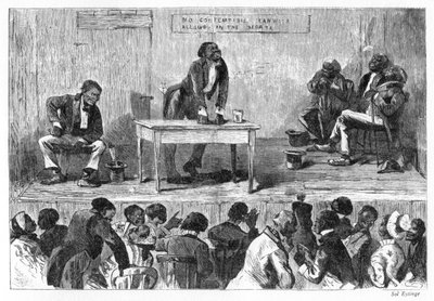 ブラックビル、1878年。 作： Solomon Eytinge