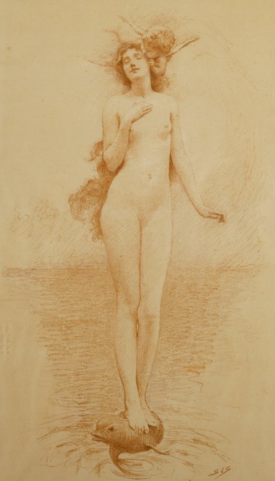 のための研究-愛の誕生、 作： Solomon Joseph Solomon