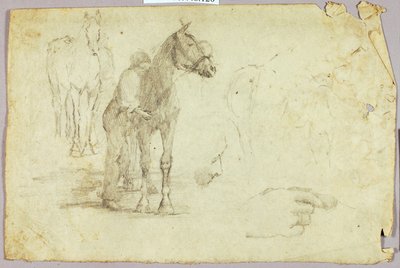 馬と騎手 作： Solon H. Borglum