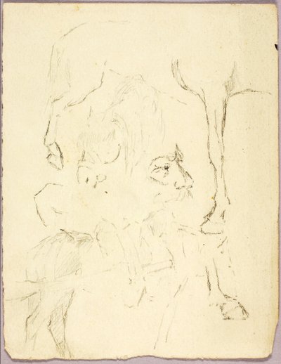 馬 作： Solon H. Borglum