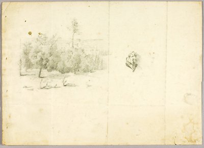 風景、ヌード 作： Solon H. Borglum