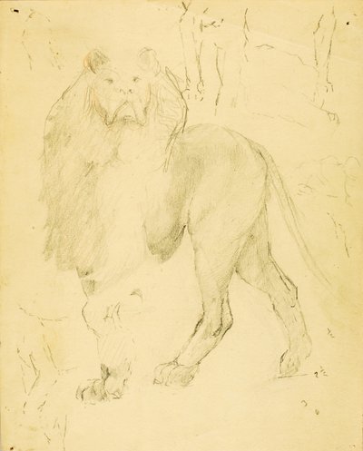 ライオン 作： Solon H. Borglum
