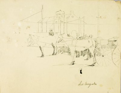 ロサンゼルス 作： Solon H. Borglum