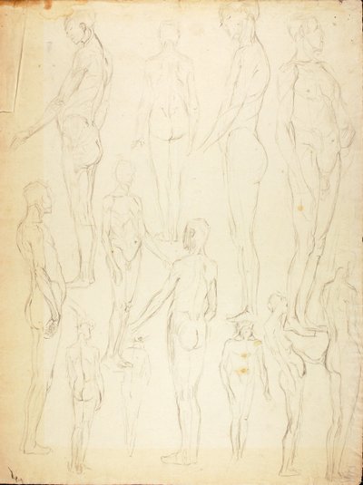 ヌード 作： Solon H. Borglum