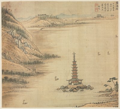 湖として、1500年代。 作： Song Xu