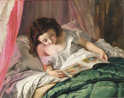 読書の時間 作： Sophie Gengembre Anderson