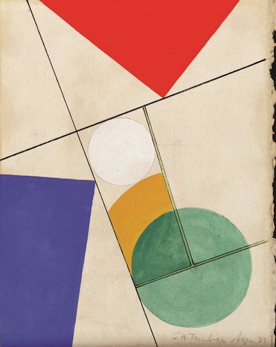  作： Sophie Taeuber-Arp