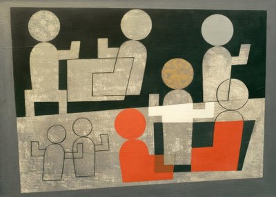 コーヒー 作： Sophie Taeuber Arp