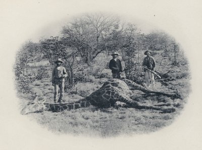 トランスバールでのビッグゲーム・ハンティング（モノクロ写真 作： South African Photographer
