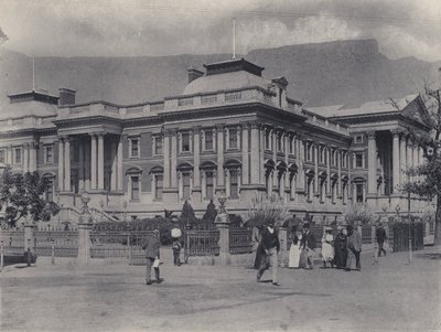 国会議事堂（ケープタウン）（モノクロ写真 作： South African Photographer