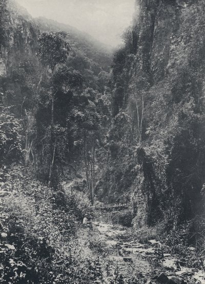 巡礼者の休息」付近の様子（モノクロ写真 作： South African Photographer