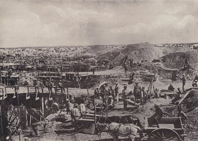 昔の風景、1872年の乾式選別（モノクロ写真 作： South African Photographer
