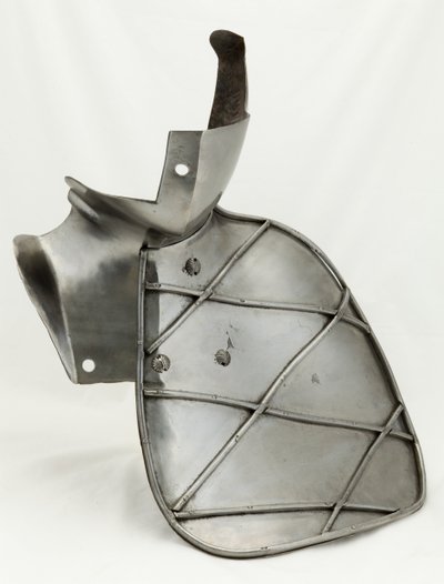 傾斜ターゲットによる強化ベバー、c.1560（鋼） 作： South German School