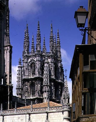 おそらくフェリペヴィガルニーとフアンデヴァレーオ（fl.c.1518-69）によって建てられたファンデラングル（fl.c.1522-40）によって設計されたランタン（シンボリオ）は、1568年に完成しました 作： Spanish Colonial
