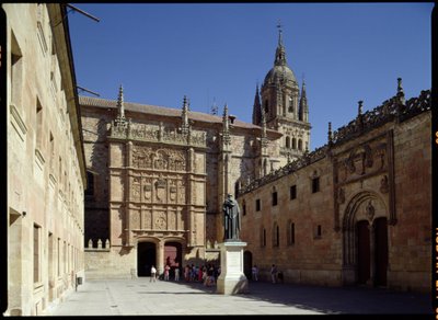 大学の午後の眺め、レオン広場、1230 作： Spanish School