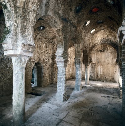 アラブの浴場、ロンダ、スペイン 作： Spanish School