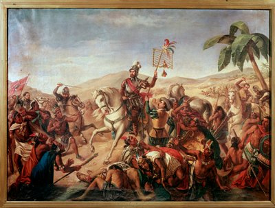 7月7日のオトゥンバの戦い 作： Spanish School