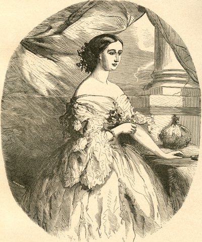 Eugénie de Montijo 作： Spanish School