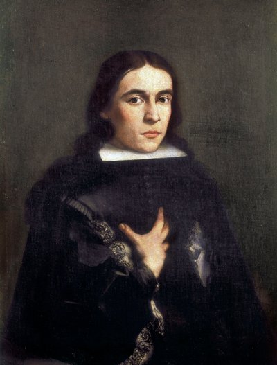 El duende de Palacio "と呼ばれたFernando VALENZUELA（1636-1692）は、Mary Anne of Austria（オーストリアのマリアンヌ）のスペイン首相。 作： Spanish School