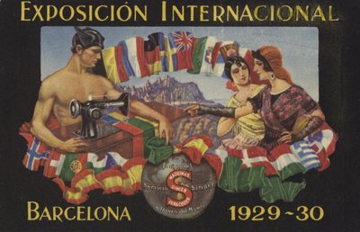 国際博覧会、バルセロナ、1929 作： Spanish School