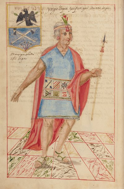 Lloque Yupanqui、1616年（原稿） 作： Spanish School
