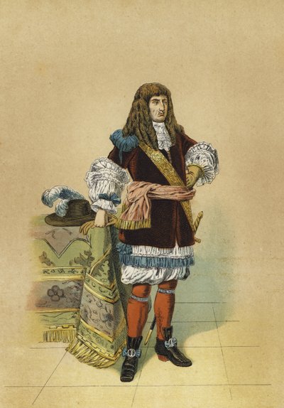 ルイ14世、フランス国王、1680年 作： Spanish School