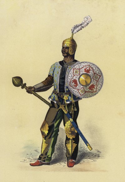 ペルシャ将軍、15世紀 作： Spanish School