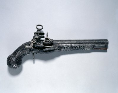 Snaphaunce Pistol、17世紀 作： Spanish School