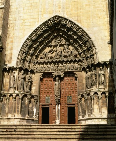 ポルタダデルサルメンタール、南トランセプト、1235年頃 作： Spanish School