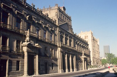 1340年に設立された修道院の眺め 作： Spanish School