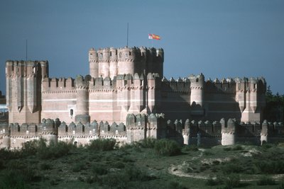 城の眺め、1453年築 作： Spanish School