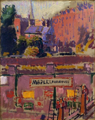 ハムステッドの窓から、1911 作： Spencer Frederick Gore